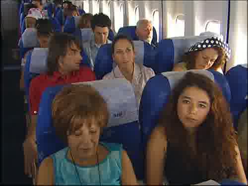 -¿Y no las pueden dejar abiertas?
Señora, baje un poco la ventanilla.