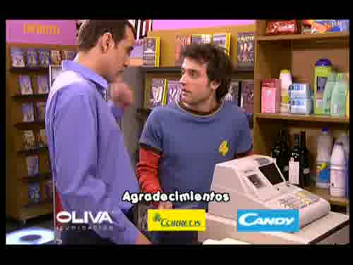 -Se lleva la bolsa. Se te van
a quitar las ganas de robar.