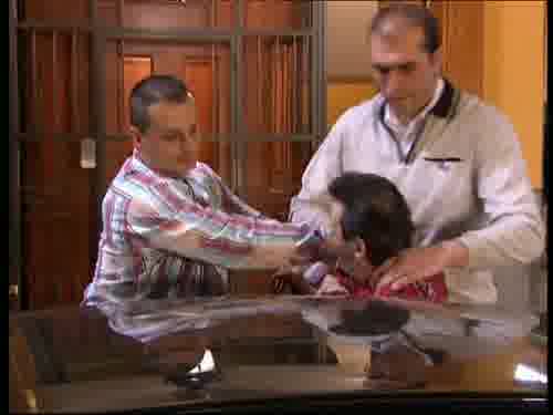 ¡Cuidado con el tupé,
que me he echado gomina!