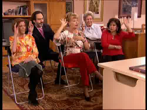 -Hijo, ¿has hablado
con los vecinos?