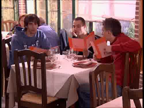 -Debemos hablar con ella.
-Ligar sin hablar sólo está...