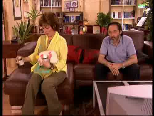 -¡Pablo! ¿Y mis gotas para
los oídos? Las tenía en el baño.